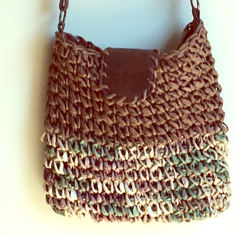 Straw Crossbody Purse by Sun and Sand
